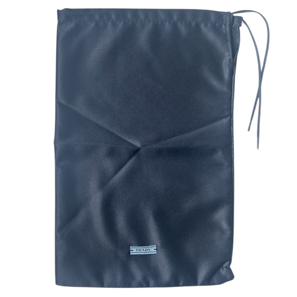 Prada Authentic Drawstring Silk Shoe Sneaker Hand… - image 1